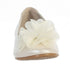 Lito Girls Ivory Rhinestone Flower Lucy Special Occasion Dress Shoes 11-4 Kids - SophiasStyle.com